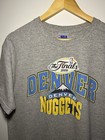 Rare Vintage 2009 Nba Denver Nuggets Finals    loser    Tee - Large  nba Official 