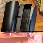 Clam Shell Hard Eyeglasses Glasses Case Black 2 Cases