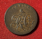 Great Britain Conder Halfpenny Token Cheshire Chester T9372