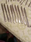 42 Pc All American Stainless Oneida Atomic Starburst Mcm Style Spoon Fork Knife