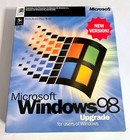 Microsoft Windows 98 Upgrade Cd-rom  disc Unopened  In Box W manual   Inserts