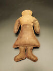Handmade Deerskin Indian Doll Handpainted Details Traditional Handiwork Very Old