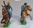 1971 Britains Deetail Wild West Western Scout Cowboy On Horse  674 And  676