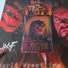 Vintage 1998 Wwf Folder Kane   Undertaker With A Centered Lenticular Image