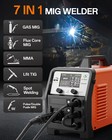 Hitbox 7 In 1 Mig Welder 200amp Mig Tig Mma stick Welder Weld Aluminum 110v 220v