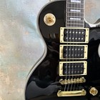Us Warehouse Custom Lp Black Electric Guitar Hhh Pickups Mahogany Body