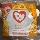 Ty Teenie Beanie Baby Chocolate The Moose Mcdonald   s 1999 Happy Meal Toy  4