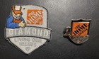 Home Depot - Diamond Homer Award Patch And Diamond Award Lapel Pin - Rare
