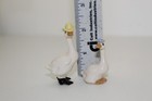 Vintage Miniature Hagen Renaker Ma And Pa Goose Couple Ceramic Figure
