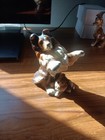 Vintage Collie With Pup Figure