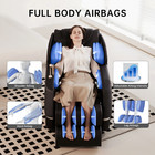 Recliner Chair Electric Massage Sofa Shiatsu Led Lights Zero Gravity