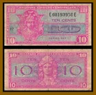 Mpc 10 Cents  Serie 521 Plate Varies F