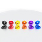 Multi-colored Aluminum Eight Holes Gasket Washers M6 M8