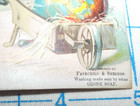 Vintage Soap Trade Card  Fairchild   Shelton  washing Made Easy Using Ozone Soap