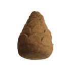 Trader Joe   s Felted Wool Pinecone  Brown