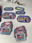 Girls Scout Cookie Axolotl Lot Lanyard  Keychains  Patches  Coin Purse