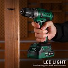 Deko Pro 20v Cordless Drill Set Power Electric Screwdriver Tool Kit 80-char