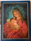 Vintage Christmas Cards Lot Of 4 Virgin Mary Little Drummer Boy Unused
