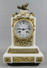 Splendid  3 Piece By Famous Raingo Freres Clock   2 Candelabras  C1860 s