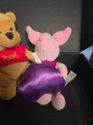 Disney Store Pooh Friendship Bean Bag Winnie The Pooh Piglet Plush Toy 8  1999