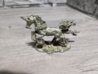 Vintage 2 25  X 3  Pewter Unicorn Adult Child Figurine Fantasy Mini Horse Pony