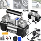 Heavy Duty Portable Air Compressor Car Tire Inflator Electric Pump Auto 12v 150