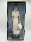 Franklin Mint Princess Diana Of Wales Porcelain Portrait Doll Pearl Dress Nib