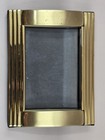 Vtg Lot Of 3  Brass   Gold-tone Small Mini Picture Photo Frames
