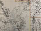 1884-1887 Australia  new South Wales  South Australia  Queensland  Original Map