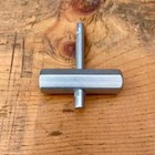 Vintage 1960s Ludwig   Gretsch   Slingerland Rail Consolette Hex Drum Key