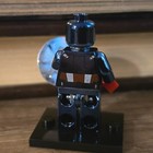 Custom Building Block Minifigure Chrome Captain America