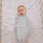 Baby Swaddle Sleep Sacks 3-pack  Newborn Organic Cotton Swaddle Wraps With Ad   