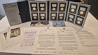 25 Years Of German Unity     Complete Set Of 12 Coin 999 Silver   Gold Certificates