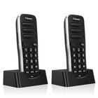 Wireless Intercom System For Home   Office  1 Mile Range  Rechargeable 10-channe