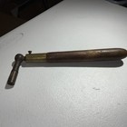 Rosewood W Brass Head Handle Piano Tuning Hammer Star Head
