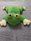 Ty Pillow Pals Ribbit The Green Frog 13  Plush Stuffed Toy
