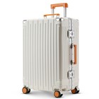 26  Hardside Spinner Suitcase Usb Port Cup Holder Phone Stand Travel Luggage