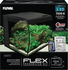 Aquarium Kit Fish Tank For Fish   Plants Comes With Led Lights Filtration System