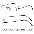 Rimless Reading Glasses Titanium Alloy Readers Flexible  1 0 1 5 2 0 2 5 3 0 3 5