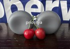 Tupperware Ergonomic Personal 1oz Salt   Pepper Shakers Set Of 2 In Grey New