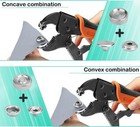 Heavy Duty Snap Fastener Tool  Snap Setter Tool Boat Cover Snaps Repair Kit Set