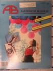 November 1985 Amusement Business News -4 Issues Lot  carnival Parks  Fair News 