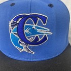 Columbus Catfish Hat Cap Snap Back Blue Black Minor League Baseball Mens