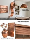 Shaskokoen Pure Copper Sheet Rollcopper Flashing For Home Roofingdecorating And