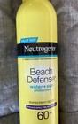 Neutrogena Beach Defense Sunscreen Spray Broad Spectrum Spf 60  8 5 Oz 