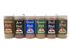 Big Cock Ranch Big 6 Sampler  pack Of 6 Seasonings With 1 Each Of Bull Special