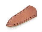Custom Usa Brown Leather Fixed 3  Blade Dagger Knife Boot Belt Clip Sheath