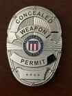 Concealed Weapon Permit Ccw Badge
