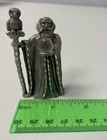 Spoontiques Pewter Wizard With Owl   Crystal Orb Figurine