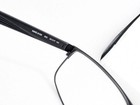 Nike Eyeglasses Frames 8190 003 Black Rectangular Full Rim 54-17-140 No Lenses 
